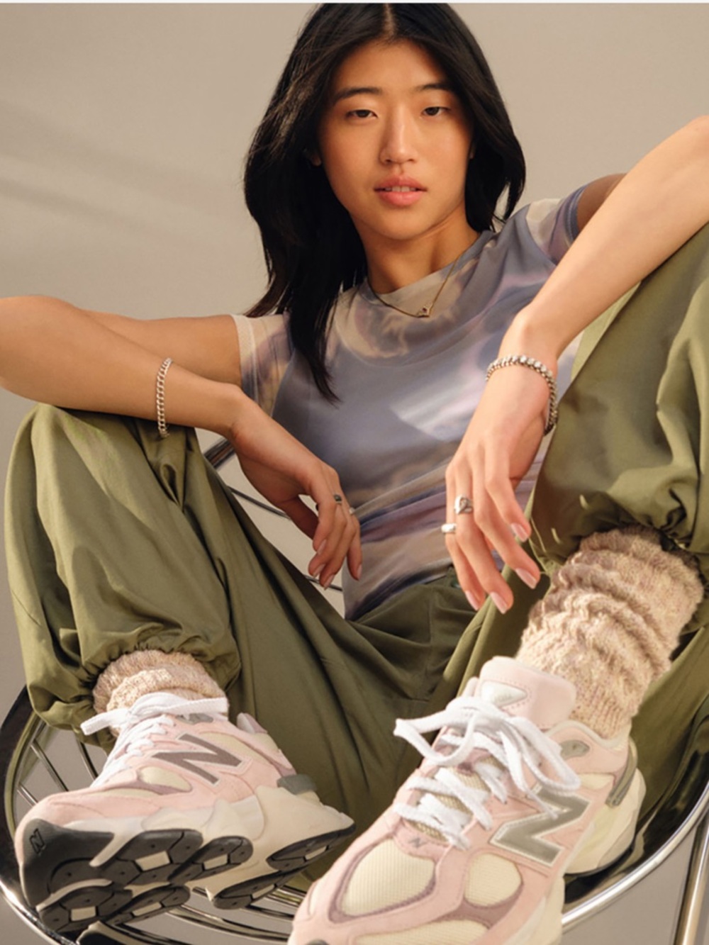 New Balance Womens Angora/Rose Sugar U9060LBC